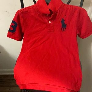 Polo w collar